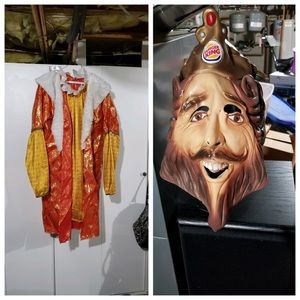 Burger King man Halloween costume
